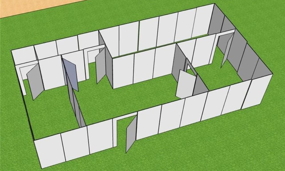Mobile Modular Shoot House (MMSH) Kontek Industries